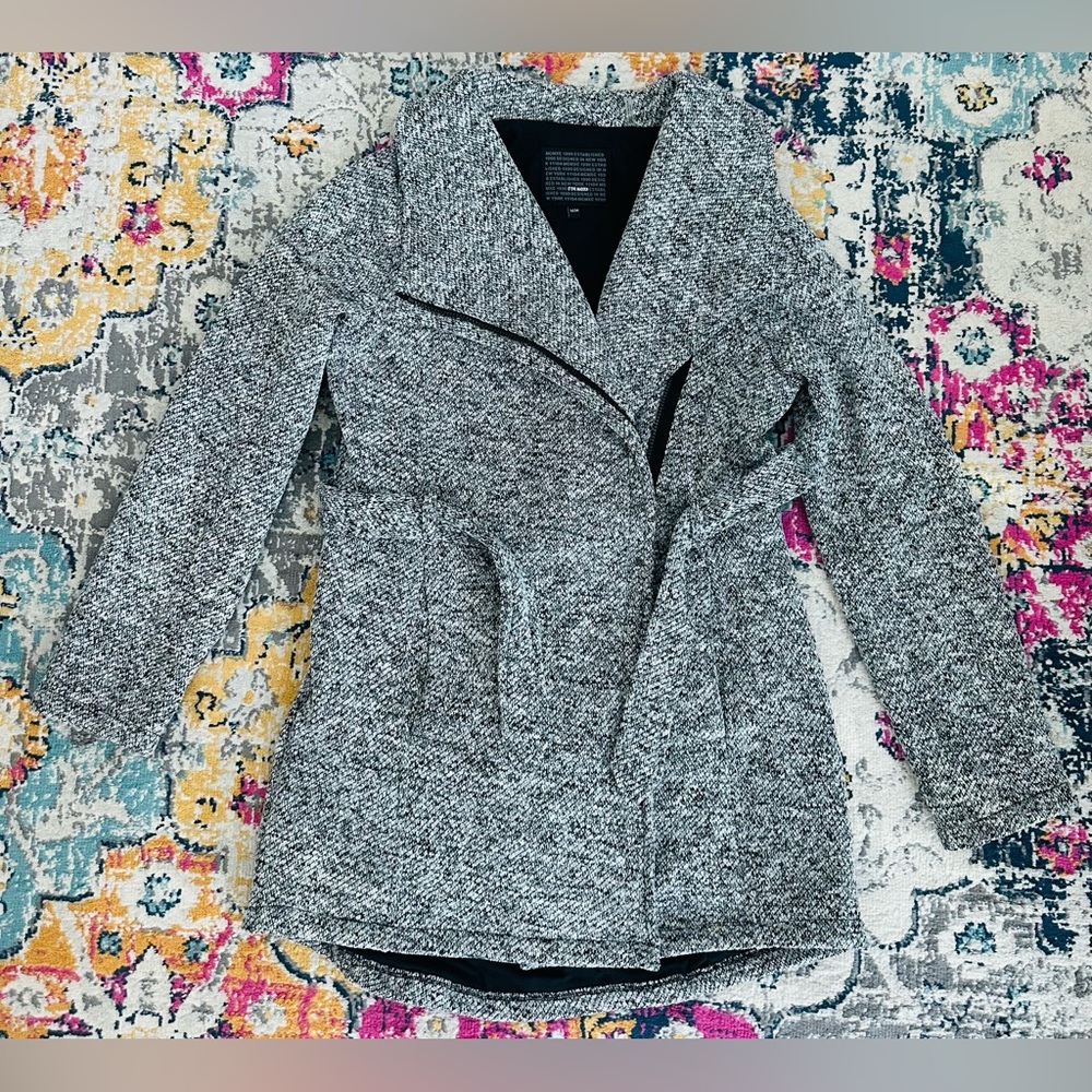 Steve Madden Long Wool spring fall snow jacket